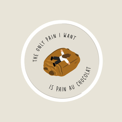 THE ONLY PAIN STICKER