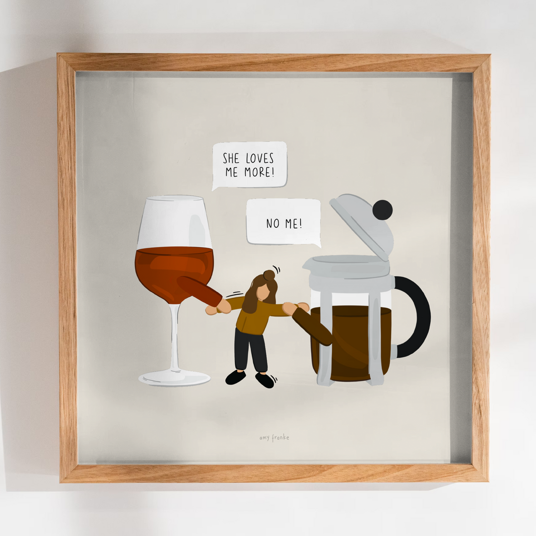 she loves me more print