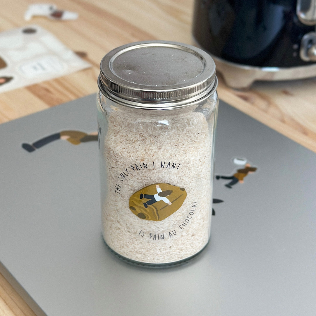 pain au chocolat Sticker
