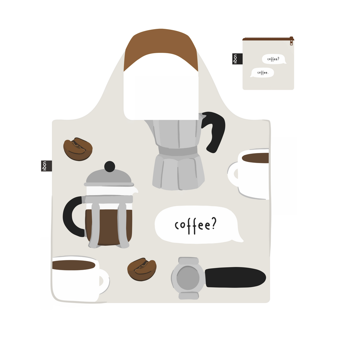 caffeinated recycled bag