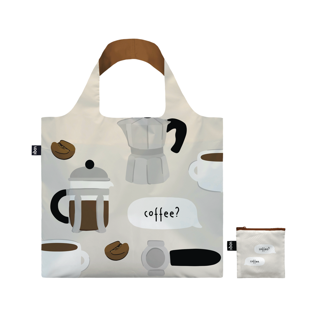 caffeinated recycled bag
