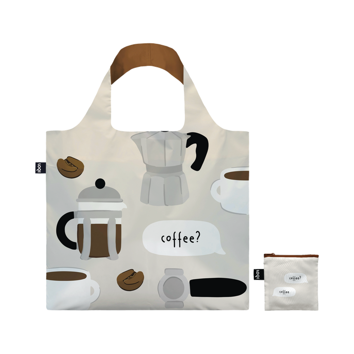 caffeinated recycled bag