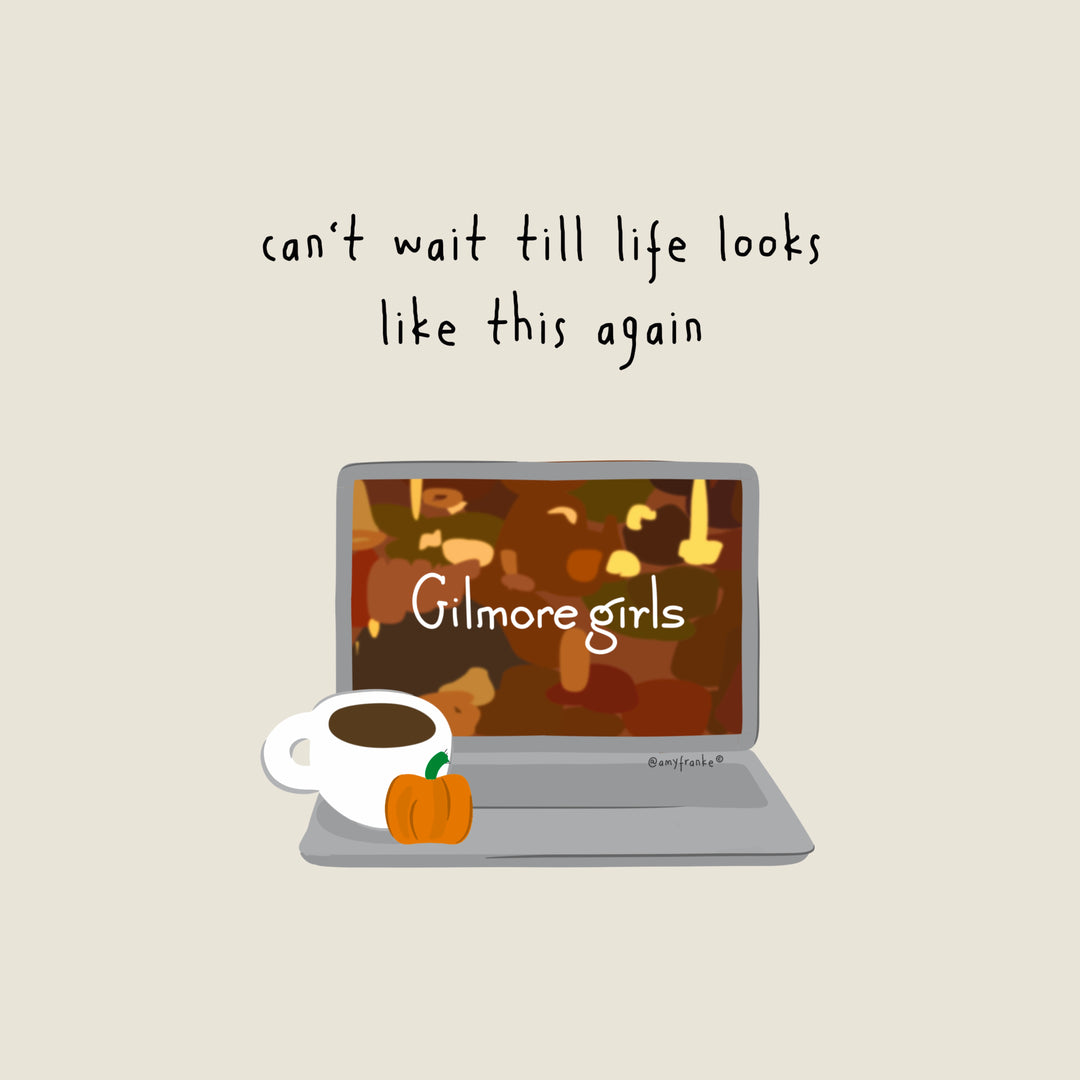 gilmore girls print