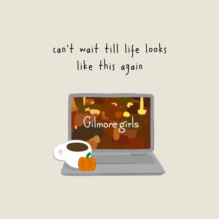 gilmore girls print