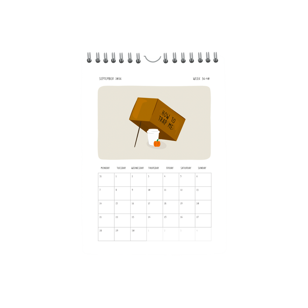 wall calendar 2026