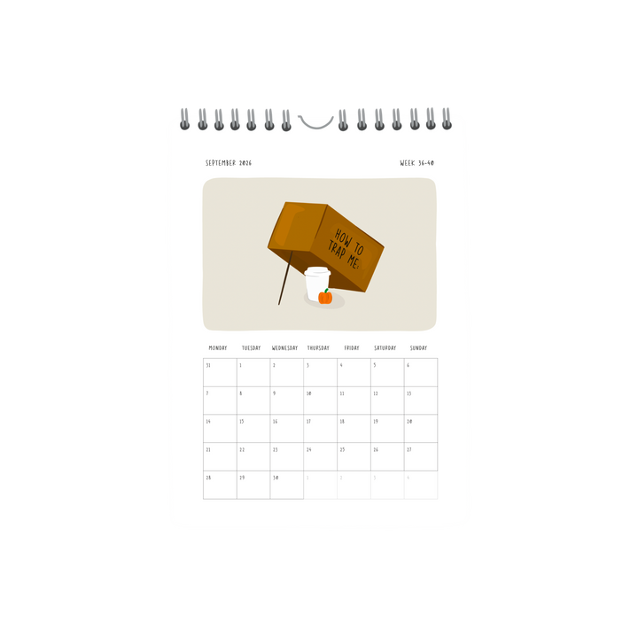 wall calendar 2026