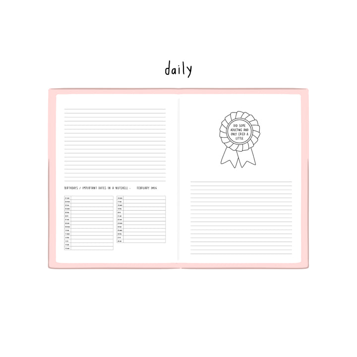 planner 2026 A5 - procrastinate