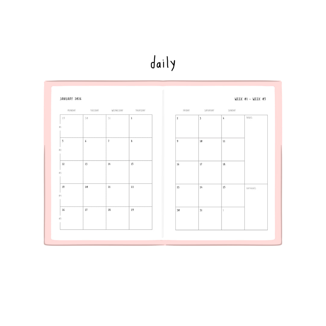 planner 2026 A5 - procrastinate