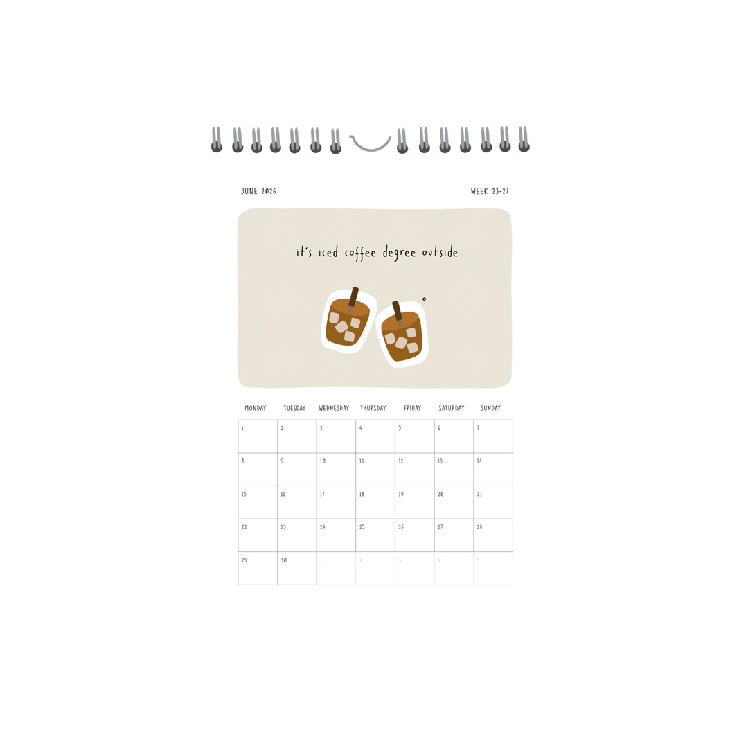 wall calendar 2026