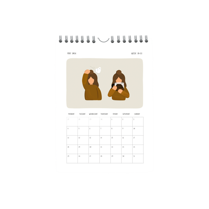 wall calendar 2026