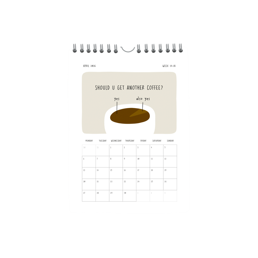 wall calendar 2026