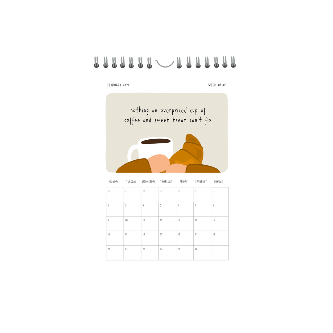 wall calendar 2026