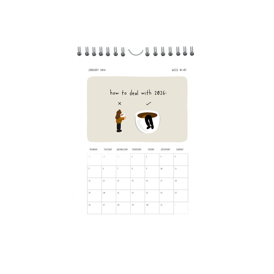 wall calendar 2026