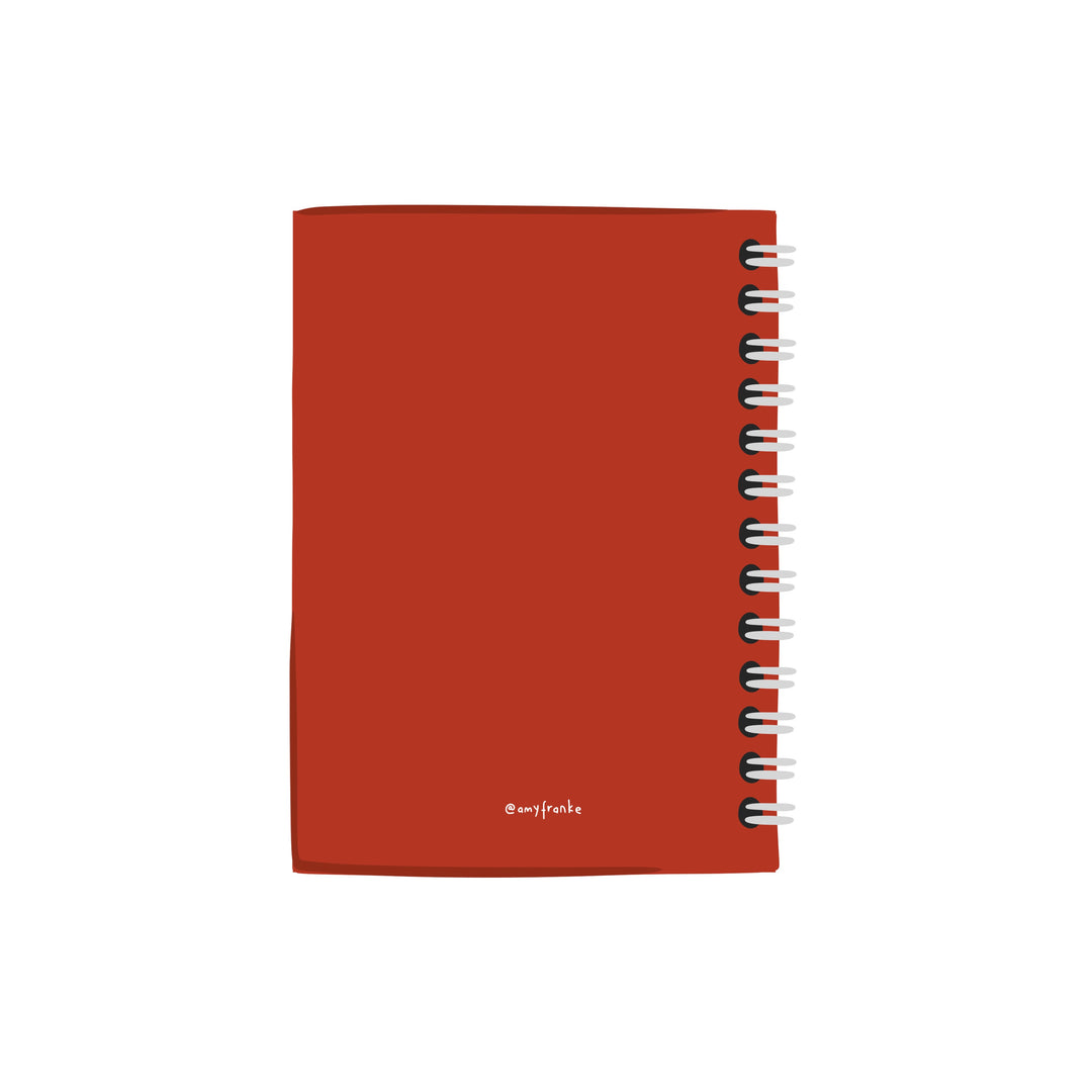 spiral planner 2026 A6 - procrastinate