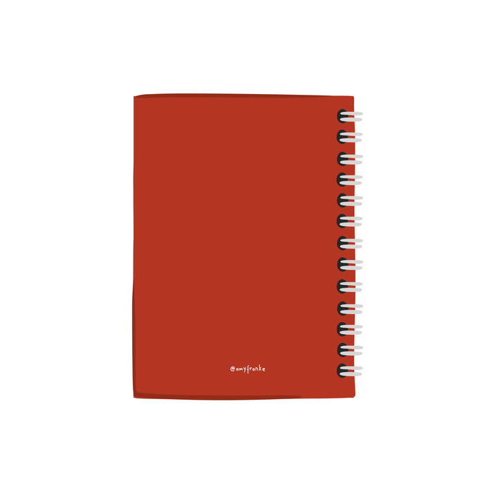 spiral planner 2026 A6 - procrastinate