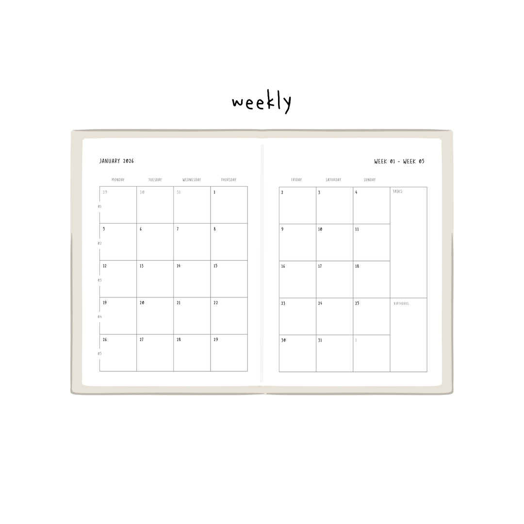 planner 2026 - fake productivity