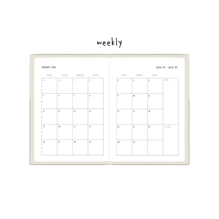 planner 2026 - fake productivity