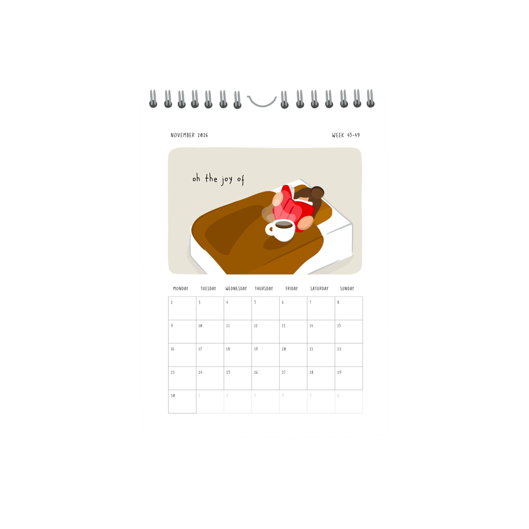 wall calendar 2026