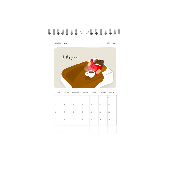 wall calendar 2026