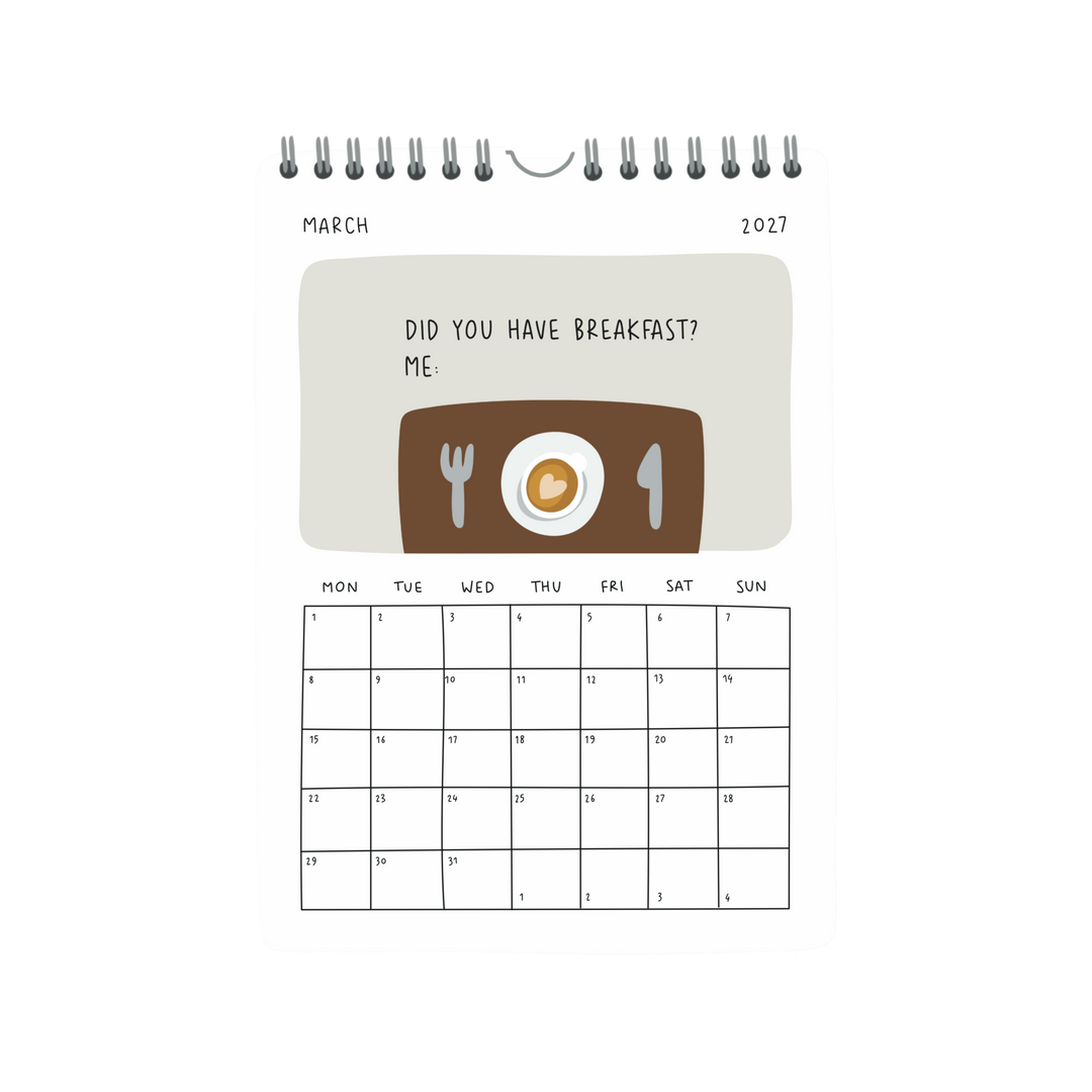 wall calendar 2027 (preorder)