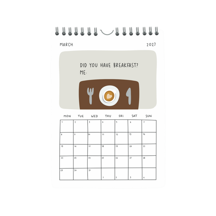 wall calendar 2027 (preorder)