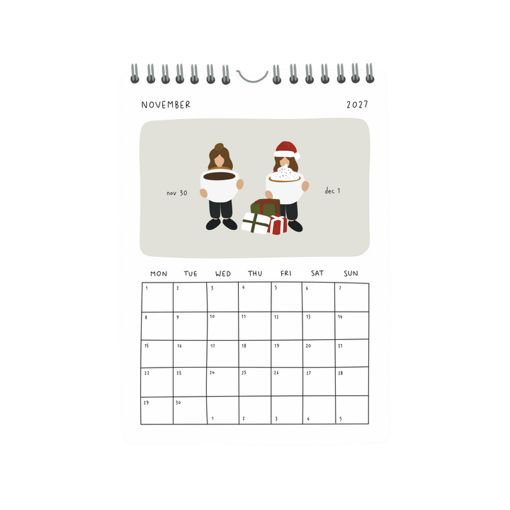 wall calendar 2027 (preorder)