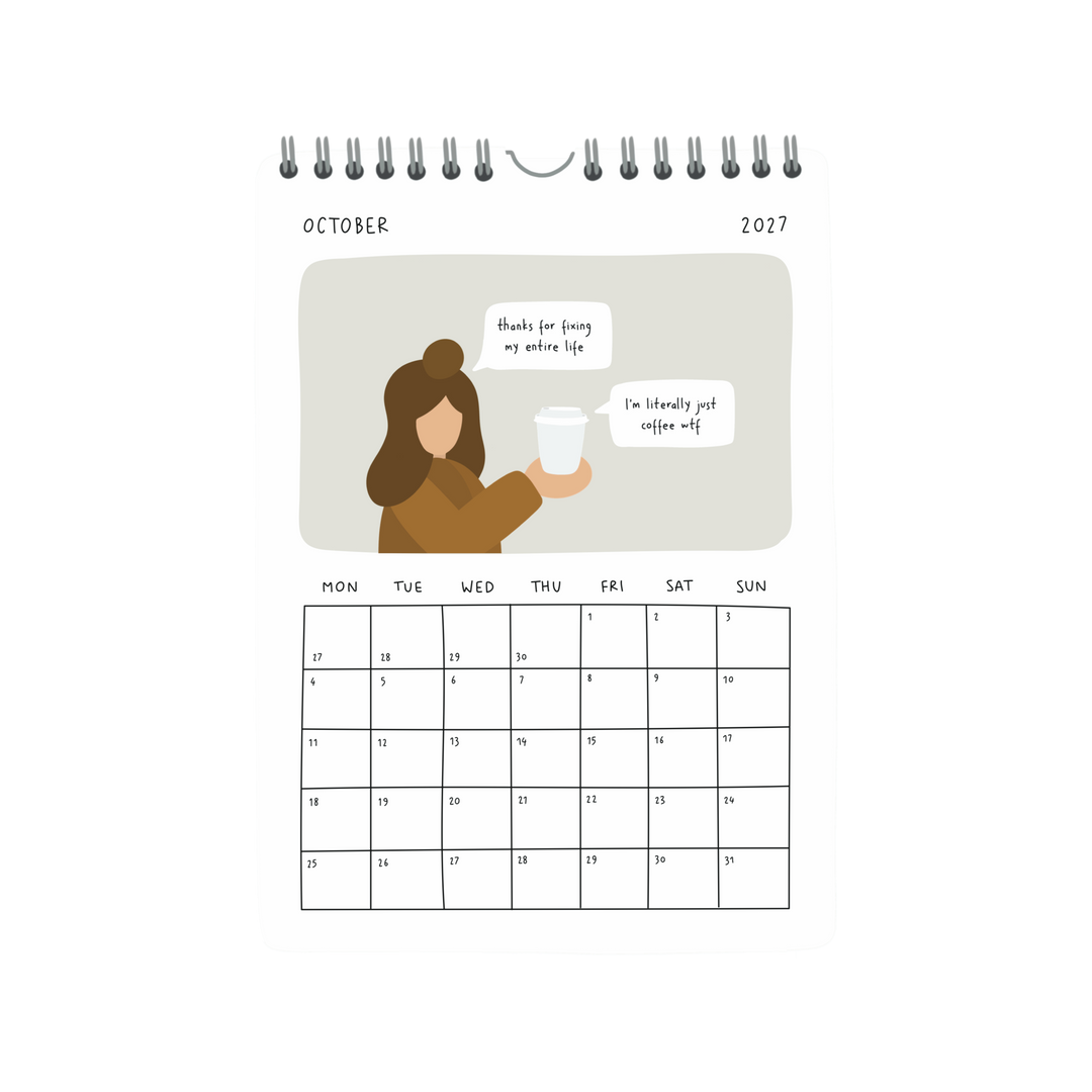 wall calendar 2027 (preorder)