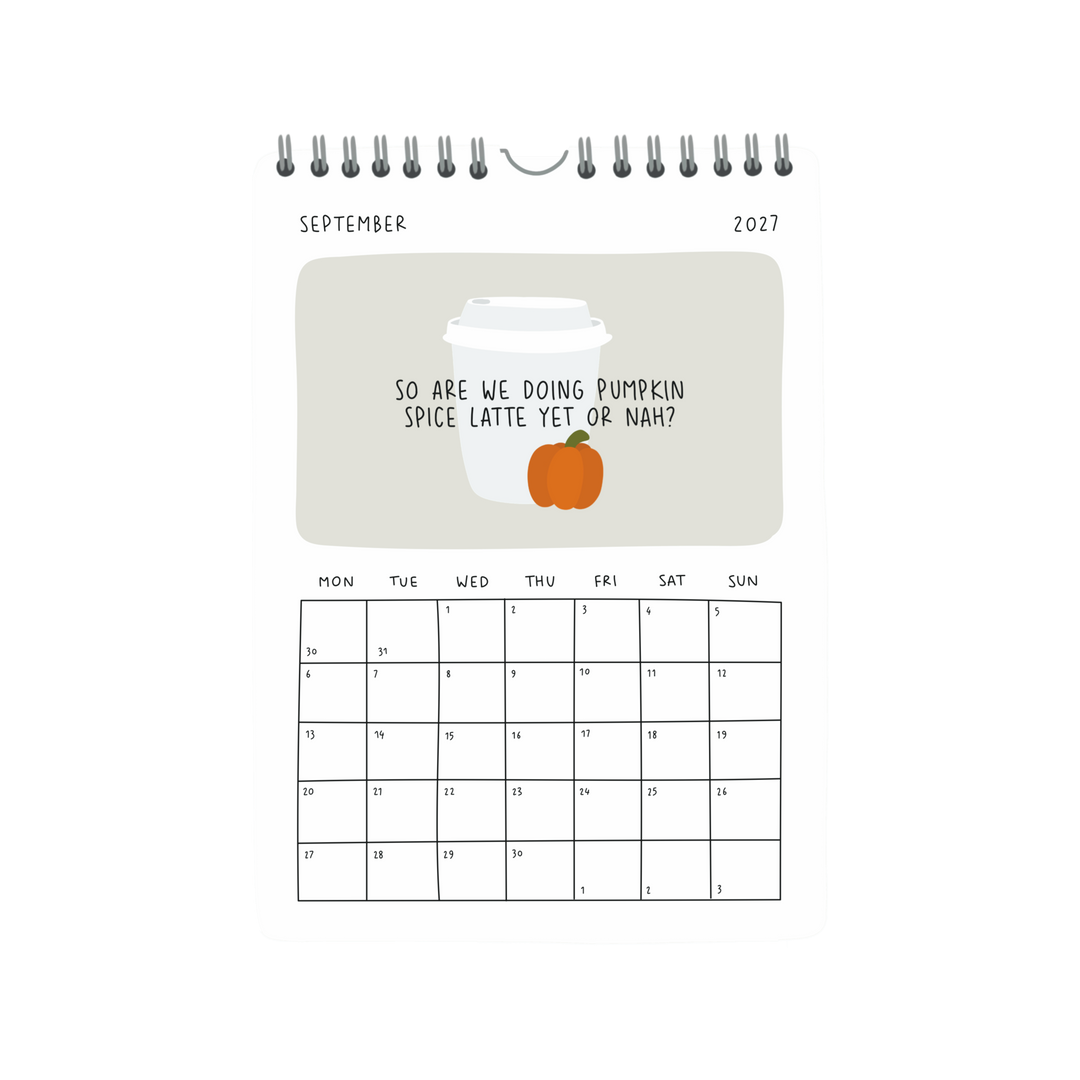 wall calendar 2027 (preorder)