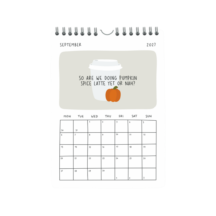wall calendar 2027 (preorder)