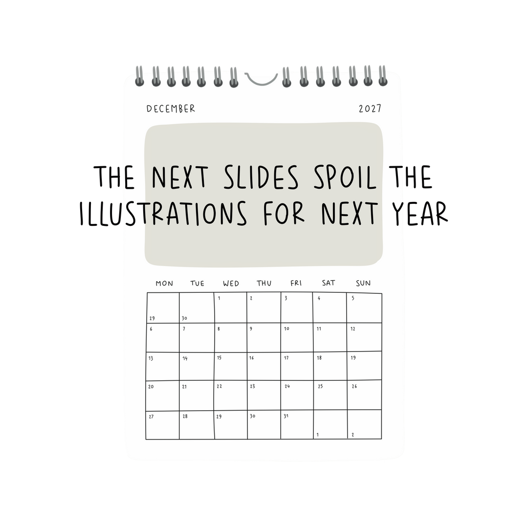 wall calendar 2027 (preorder)