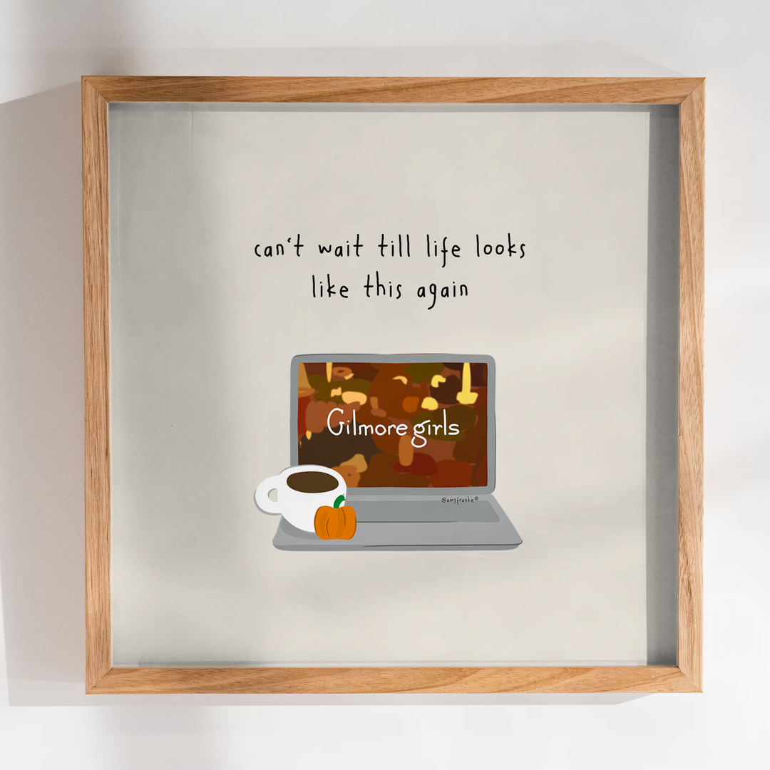 gilmore girls print