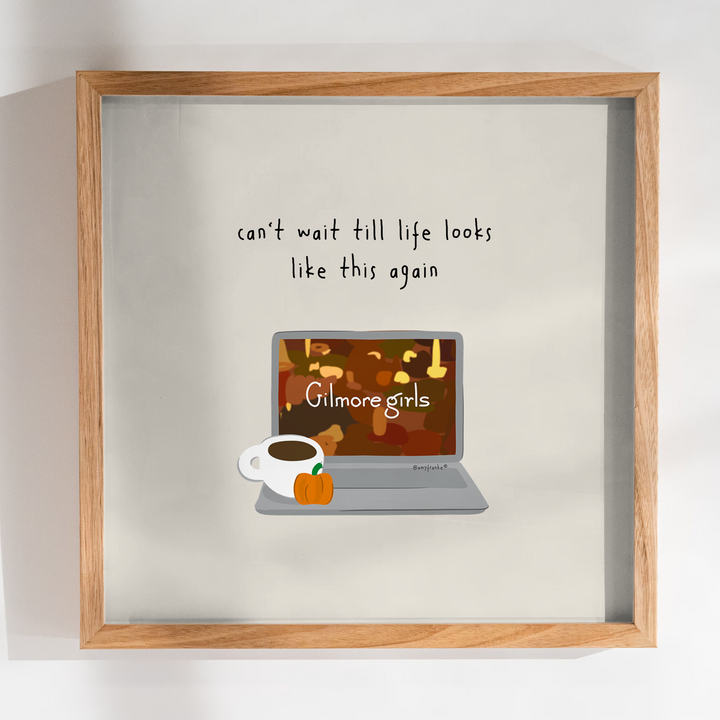 gilmore girls print