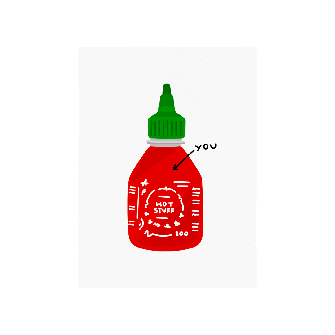 HOT STUFF PRINT