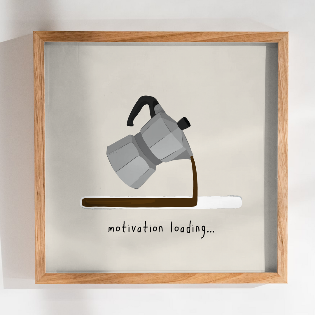 motivation loading print