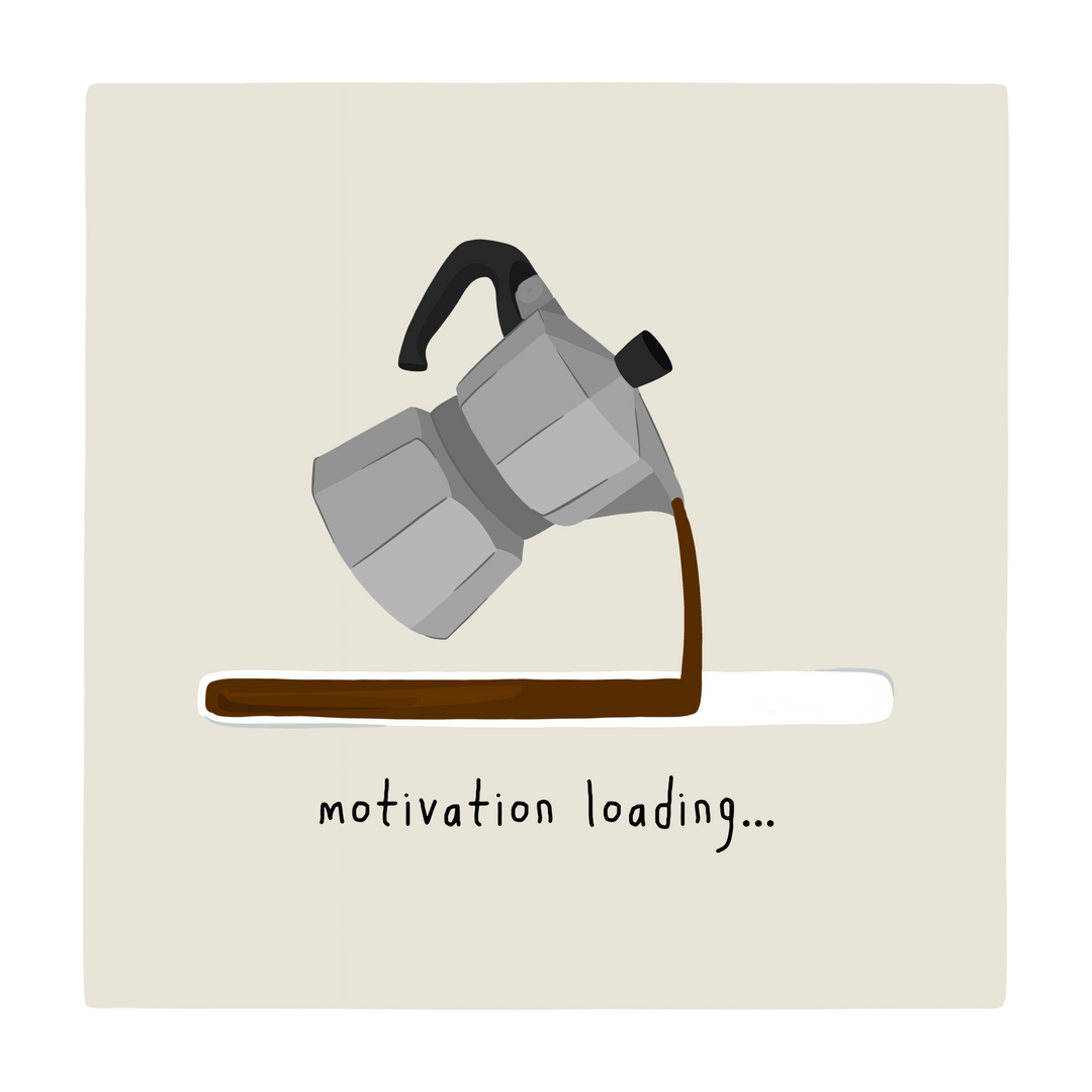 motivation loading print